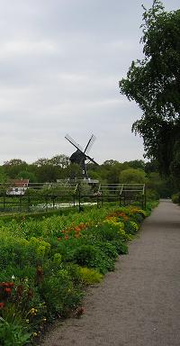 Historische Windmühle in Malmö.